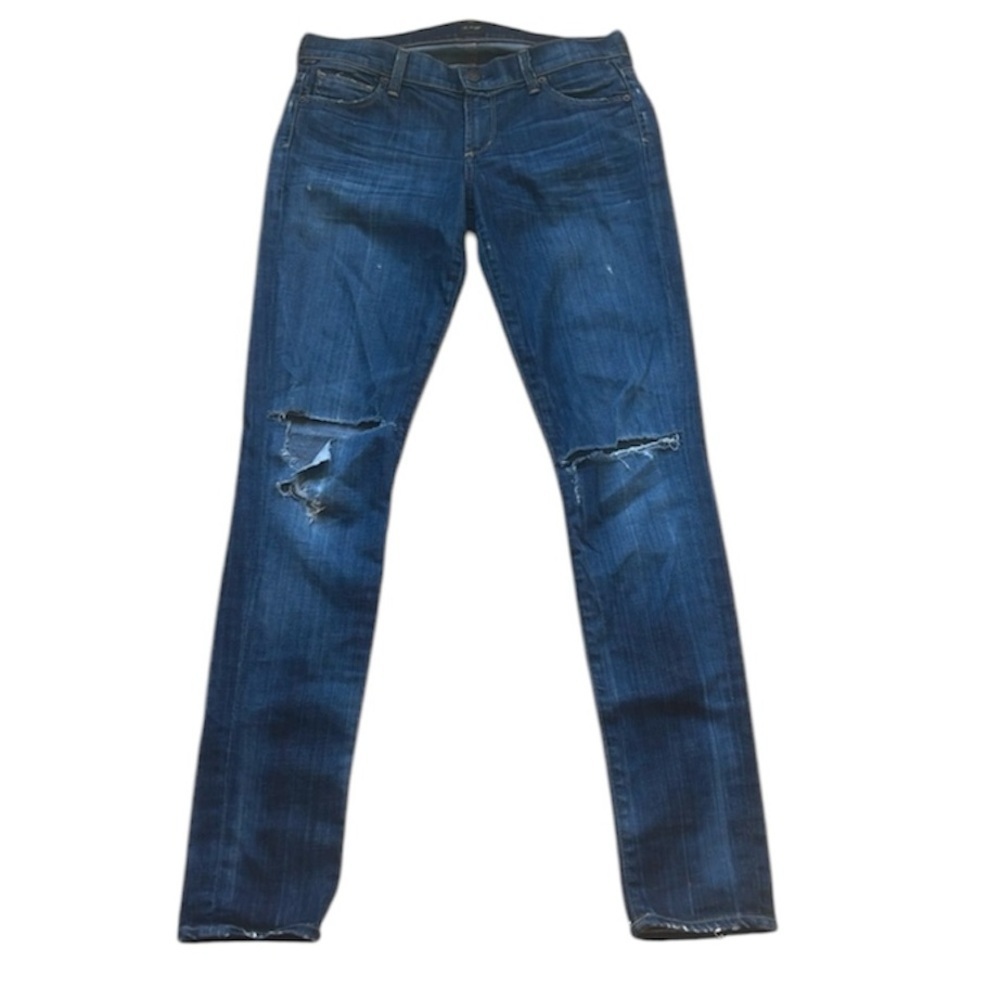 Citizens of Humanity Women’s y2K Blue Avedon Low Rise Skinny Jeans Size 27